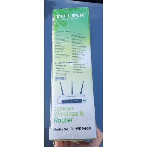 *NEW** TP-Link TL-WR940N Wireless Router - Black - Picture 4 of 4